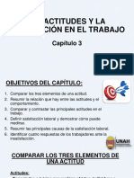 Capítulo 3 - Las Actitudes y La Satisfacción en El Trabajo