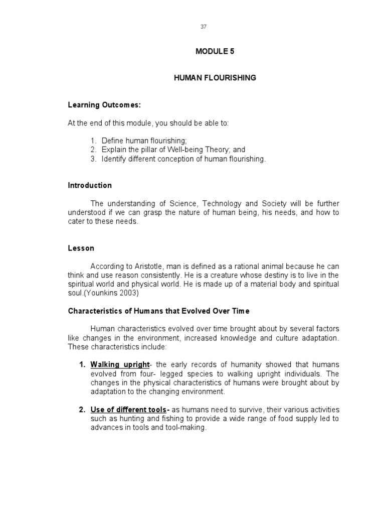 Understanding Human Flourishing Defining WellBeing and the Pillars