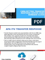 Cara Setting Transfer Response Server Unbk