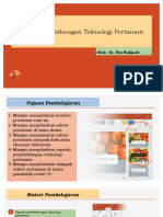 Pert 2. Sejarah Perkembangan Teknologi Pertanian