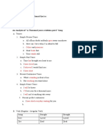 Analisis Lagu Tenses