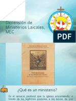 Orientacion de Los Ministerio Laicales-Tema 1-Generalidades