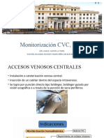 PVC-Monitorización presión venosa central