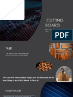 cutting board -criteria a