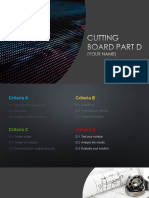 Cutting Board-Criteria D