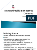 Translating Humour