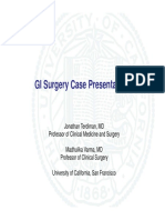 GI Surgery Case Presentations and Lectures on Diverticulitis Management