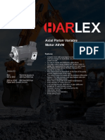 10 Гидравлический Мотор Harlex a6vm55hd263w-Vab020b