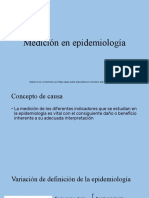 Medición en Epidemiología. Completa