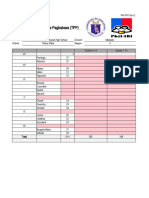 Phil-IRI Reading Profile (English&Filipino)