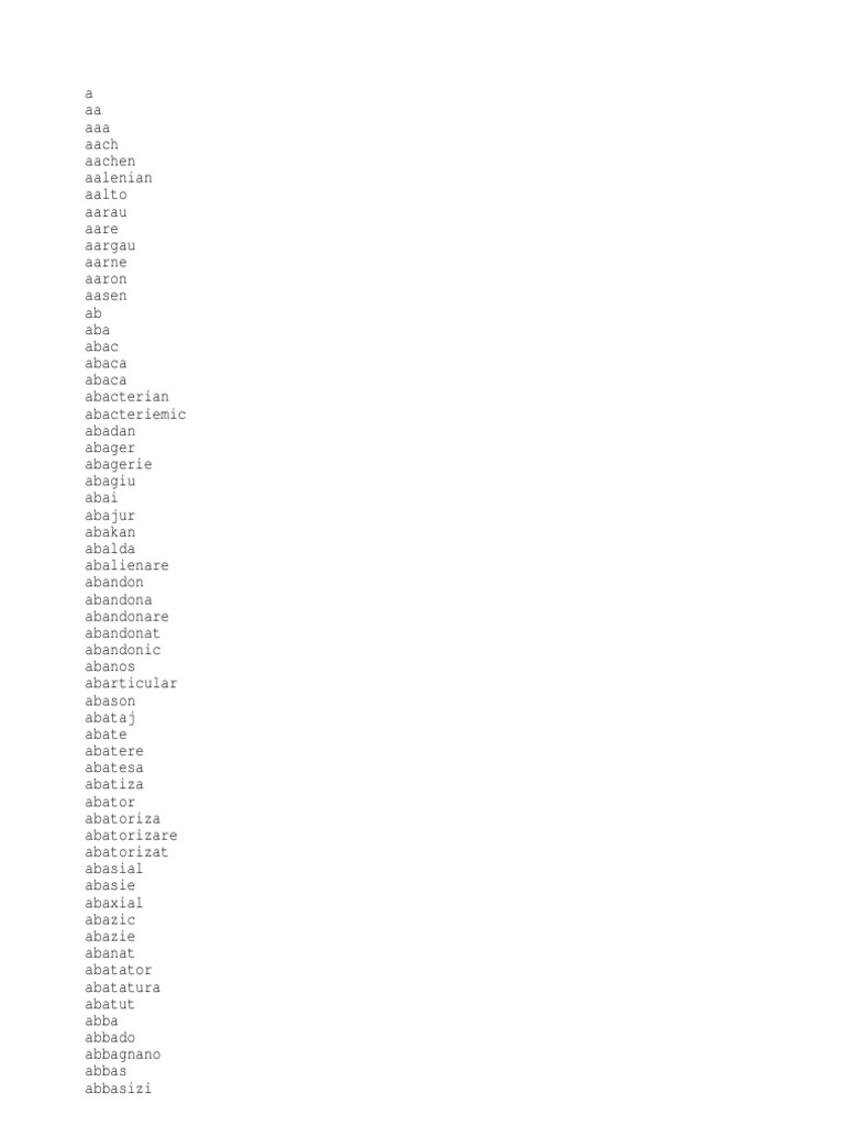 Dictionar