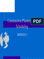 Construction Planning and Scheduling - Module No.3