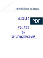 Analysis of Network Diagrams- Module No.6