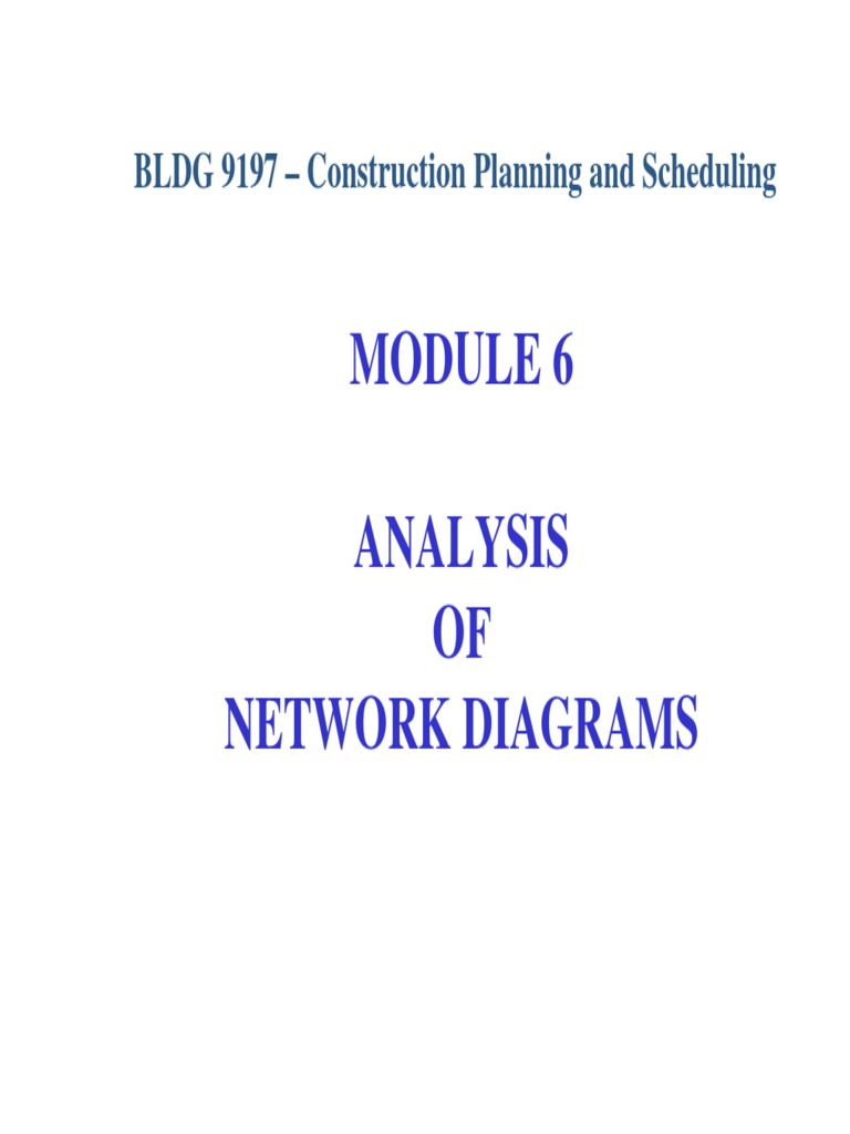 ADM Network Diagram Analysis | PDF | Applied Mathematics | Systems Science
