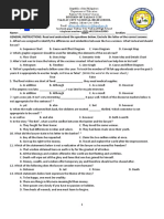 English Quarter 1 Summative Test