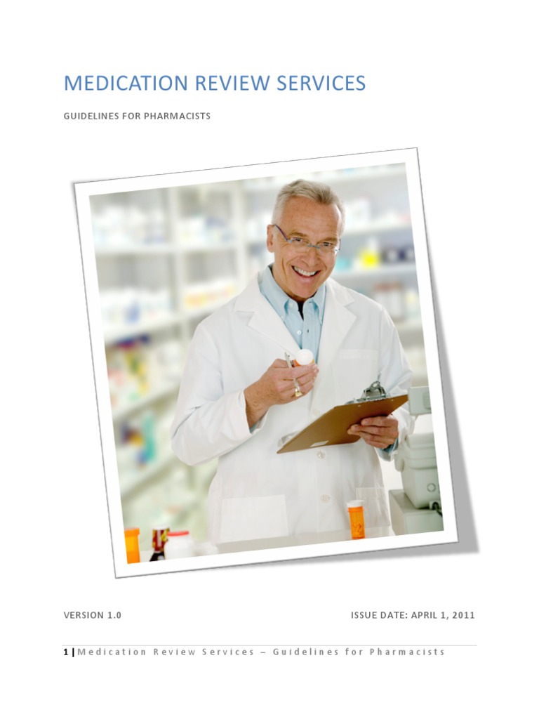 Pharmacist Guidelines for Medication Review | PDF | Pharmacy ...