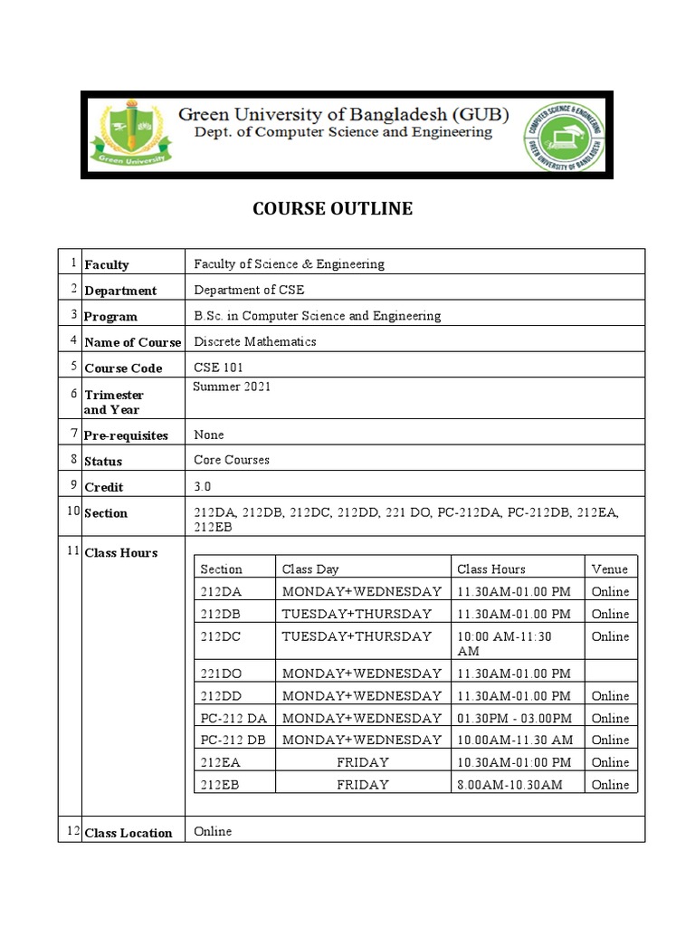 Course outline pdf function mathematics set mathematics 