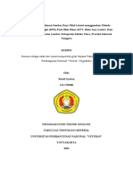 Disusun Sebagai Salah Satu Syarat Memperoleh Gelar Sarjana Teknik Dari Universitas Pembangunan Nasional "Veteran" Yogyakarta