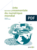 Empreinte Environnementale Du Numérique Mondial