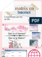 La Matrix en Internet