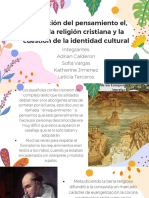 Imposición Del Pensamiento El, Rol de La Religión Cristiana y La Cuestión de La Identidad Cultural