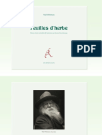 W. Whitman Feuille D'erbe