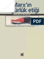 George G.brenkert - Marx'in Özgürlük Etiği - Ayrıntı Yayınları