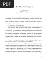 CHANGEMENT DES PRATIQUES