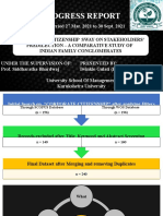 Progress Report Presentation