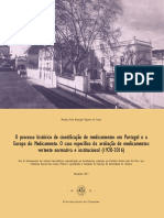 O Processo Histórico de Cientificação de Medicamentos em Portugal e A Europa Do Medicamento