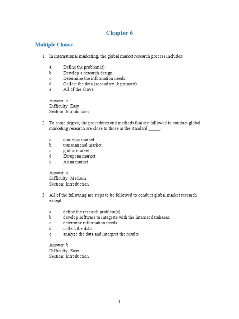 Chap 6 | PDF | Survey Methodology | Sampling (Statistics)