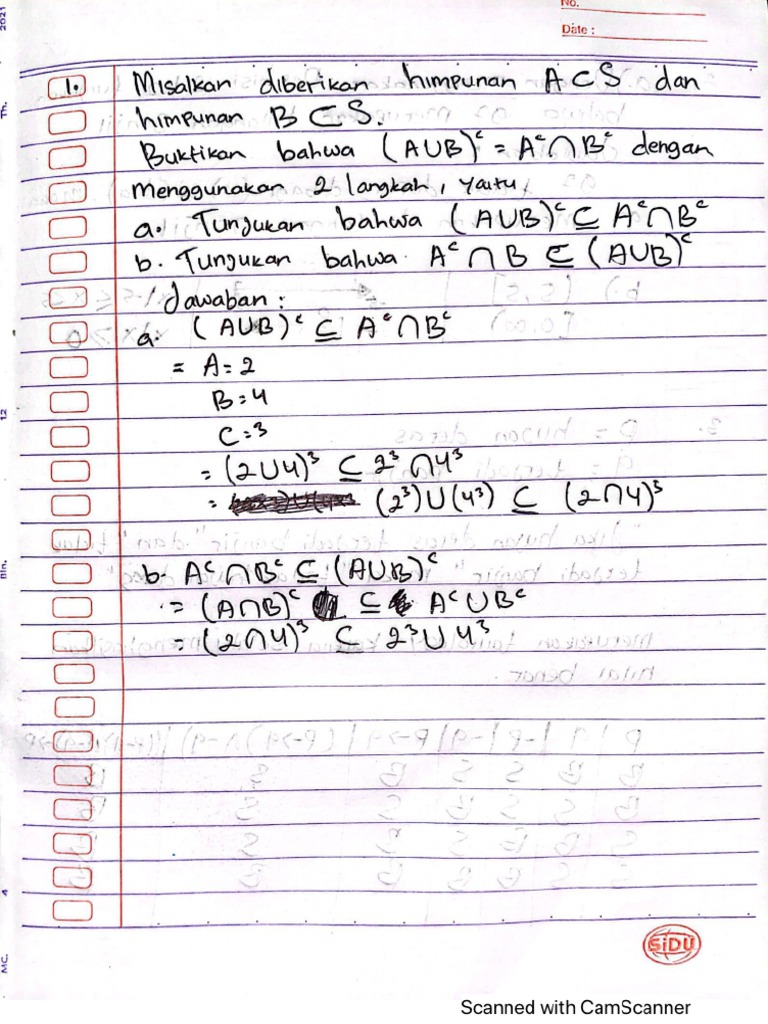 Tugas 1 Pengantar Matematika Pdf