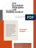 Evaluasi Pembelajaran Rencana Pembelajaran Semester (RPP) - 2