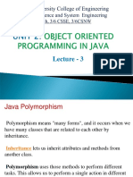 JAVA Unit-2 Lecture 3