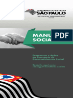 Manual Social: Programas e Ações Da Secretaria de Desenvolvimento Social