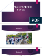 Speech Styles