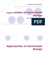 Approaches To Curriculum