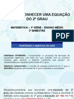 Como Reconhecer Uma Equação Do 2º Grau