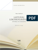 Zubaitiene Lietuviu Leksikografija