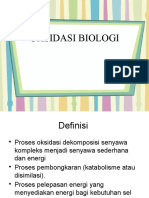 Pert 4. Oksidasi Biologi