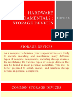 ICT 10 FIRST QUARTER Topic-8-Hardware-fundamentals-Storage-Devices
