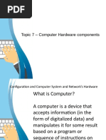 Ict 10 First Quarter Topic-7-Computer-Hardware