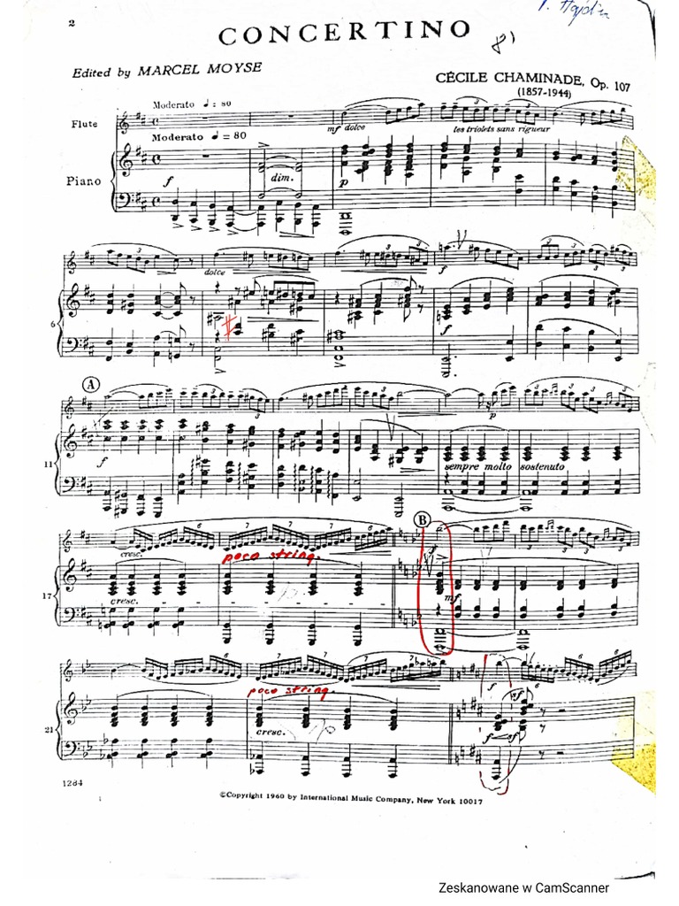 C. Chaminade Concertino Flauta PDF