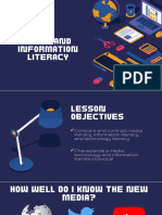 Media, Information and Technology Literacy Skills Compared