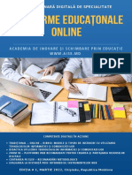 Revista Platforme Educationale Online