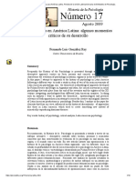 Psicología para América Latina. Revista de La Unión Latinoamericana de Entidades de Psicología