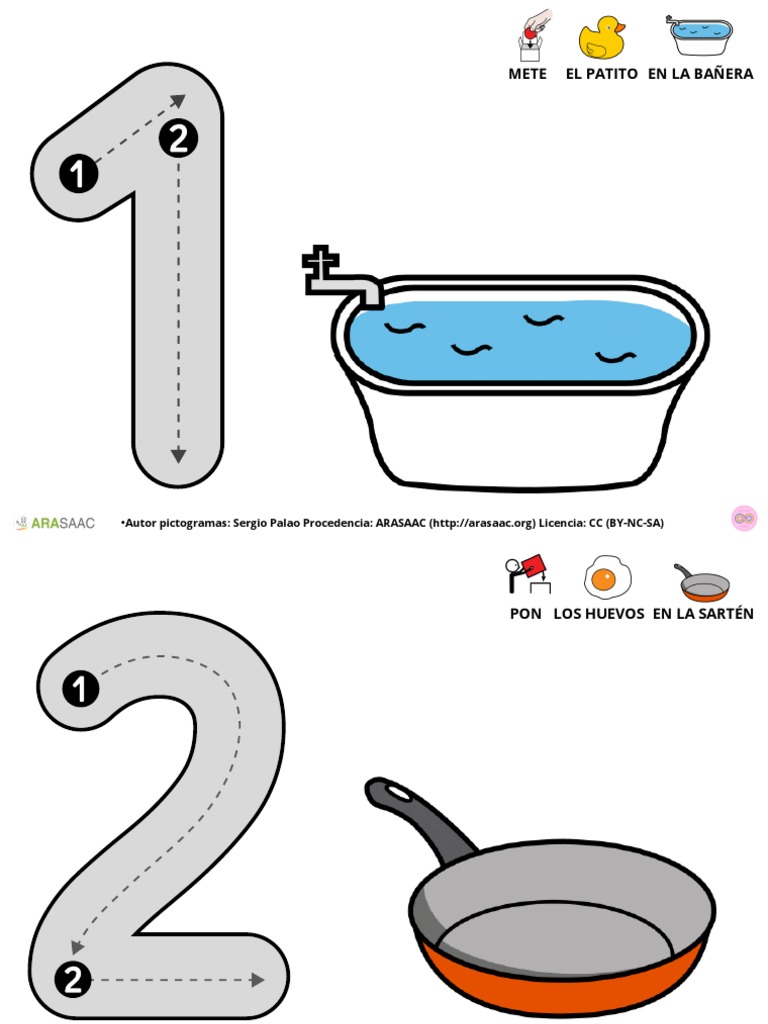 Conteo 1 Al 10 | PDF