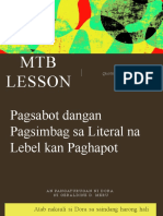 MTB Lesson 6