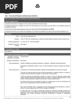 03 de Novembro de 2022: Parte A Fine - Ficha de Informação Normalizada Europeia