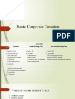 Basic Corporate Taxation